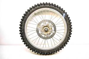 Yamaha - 02 Yamaha YZ250F Front Wheel Rim Rotor & Tire 80/100-21 - Image 4