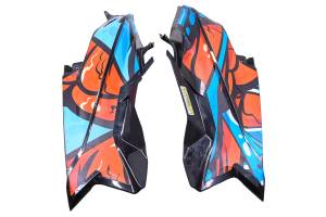 Ski-Doo - 18 Ski-Doo Summit SP 850 E-Tec Upper Hood Side Covers Panels Fenders Left & Right 154" - Image 2
