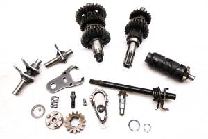 82 Kawasaki Prairie 250 Transmission Shift Forks & Drum KLT250