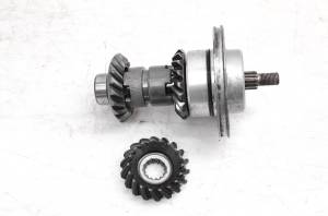 86 Yamaha Moto-4 200 Transmission Bevel Gears Output Shaft YFM200DXS