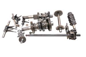 01 Kawasaki Bayou 220 2x4 Transmission Shift Forks & Drum KLF220