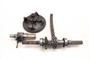 Polaris - 86 Polaris Trail Boss 250 R/ES 2x4 Transmission Shafts Chain & Gears For Parts - Image 3