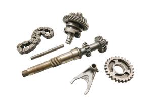 05 Yamaha Bruin 350 4x4 Transmission Shafts & Shift Fork YFM350F