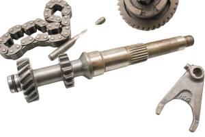 Yamaha - 05 Yamaha Bruin 350 4x4 Transmission Shafts & Shift Fork YFM350F - Image 6