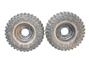 Polaris - 01 Polaris Sportsman 90 2x4 Rear Wheels Rims & Tires 4/110 Duro 18X9.5-8 - Image 2