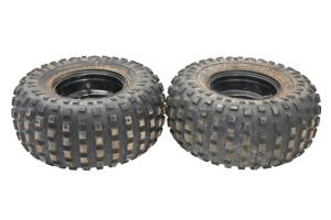 Polaris - 01 Polaris Sportsman 90 2x4 Rear Wheels Rims & Tires 4/110 Duro 18X9.5-8 - Image 3