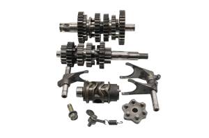 89 Kawasaki KX80 Transmission Shift Forks & Drum