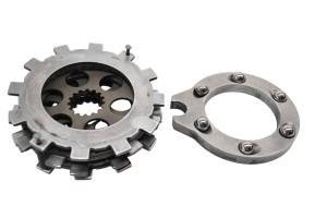 Kawasaki - 09 Kawasaki Prairie 360 4x4 Rear Brake Plates & Cam KVF360 - Image 3