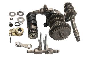 Yamaha - 87 Yamaha Champ 100 Transmission Shift Forks & Drum YFM100 - Image 3