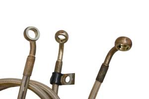 Polaris - 13 Polaris RZR 800 EFI EPS 4x4 Rear Brake Lines - Image 4