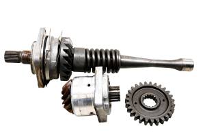 04 Kawasaki KFX700 2x4 Transmission Bevel Gears Output Shaft V-Force