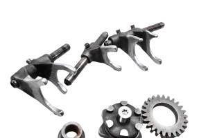 Yamaha - 86 Yamaha Moto-4 225 2x4 Transmission Shift Forks & Drum YFM225S - Image 4