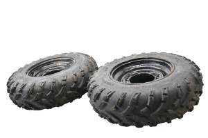 16 Polaris Sportsman 450 4x4 Front Wheels Rims & Tires 4/156 24X8-12
