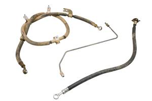 Yamaha - 09 Yamaha Grizzly 700 4x4 EPS Front Brake Lines YFM700F - Image 1