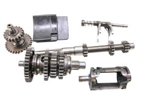 01 Yamaha Grizzly 600 4x4 Transmission Shift Forks & Drum YMF600F