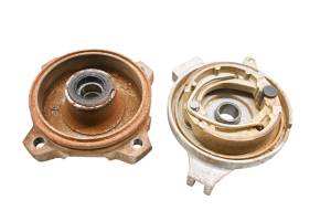 Polaris - 08 Polaris Outlaw 50 2x4 Front Right Brake Drum Housing & Wheel Hub - Image 2