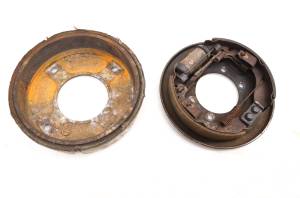 Suzuki - 92 Suzuki Quadrunner 250 2x4 Front Left Brake Drum & Plate LTF250 - Image 3