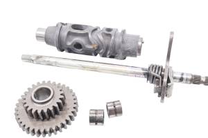 Honda - 85 Honda Fourtrax 250 2x4 Transmission Shift Forks & Drum TRX250 - Image 3