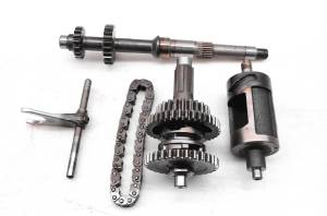 03 Yamaha Kodiak 400 4x4 Transmission Shift Forks & Drum YFM400F