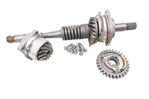02 Kawasaki Prairie 650 4x4 Transmission Bevel Gears Output Shaft KVF650A