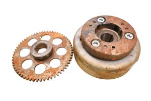 Kawasaki - 98 Kawasaki Bayou 220 2x4 Flywheel Starter Clutch Bearing & Gear KLF220 - Image 6