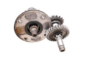 Yamaha - 86 Yamaha Moto-4 225 2x4 Transmission Bevel Gears Output Shaft YFM225S - Image 2