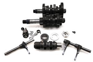 09 Kawasaki Versys 650 Transmission Shift Forks & Drum KLE650