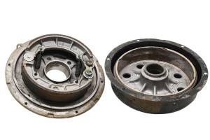 Kawasaki - 99 Kawasaki Prairie 300 4x4 Rear Brake Drum Assembly KVF300 - Image 2