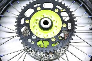 Yamaha - 03 Yamaha YZ250F Rear Wheel Rim Rotor Sprocket & Tire 110/90-19 - Image 4