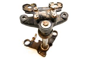 Yamaha - 72 Yamaha Street 100 Triple Tree Handlebar Clamps & Meter Support LS2 - Image 2