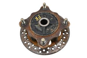 Kawasaki - 23 Kawasaki Mule PRO-DXT EPS 4x4 Front Wheel Hub & Rotor Left Or Right KDT1000 - Image 2