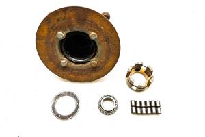 Polaris - 93 Polaris 250 4x4 Front Wheel Hub & Rotor Left Right For Parts - Image 2