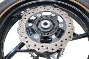 Kawasaki - 23 Kawasaki Ninja 400 Rear Wheel Rim & Tire Dunlap Sportmax 150/60R17 EX400 - Image 3