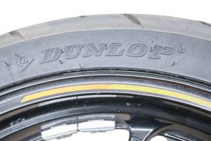 Kawasaki - 23 Kawasaki Ninja 400 Rear Wheel Rim & Tire Dunlap Sportmax 150/60R17 EX400 - Image 7