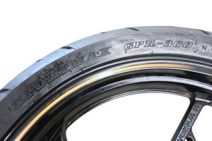Kawasaki - 23 Kawasaki Ninja 400 Rear Wheel Rim & Tire Dunlap Sportmax 150/60R17 EX400 - Image 8