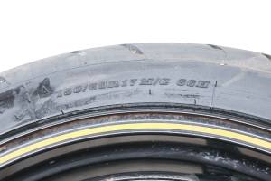Kawasaki - 23 Kawasaki Ninja 400 Rear Wheel Rim & Tire Dunlap Sportmax 150/60R17 EX400 - Image 9