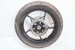 23 Kawasaki Z400 Rear Wheel Rim & Tire & Rotor ER400DFPNN