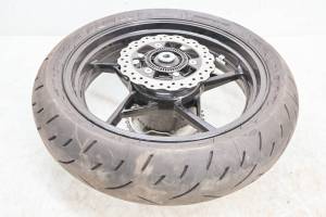 Kawasaki - 23 Kawasaki Z400 Rear Wheel Rim & Tire & Rotor ER400DFPNN - Image 3