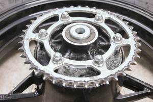 Kawasaki - 23 Kawasaki Z400 Rear Wheel Rim & Tire & Rotor ER400DFPNN - Image 5