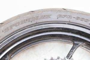Kawasaki - 23 Kawasaki Z400 Rear Wheel Rim & Tire & Rotor ER400DFPNN - Image 6