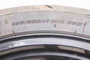Kawasaki - 23 Kawasaki Z400 Rear Wheel Rim & Tire & Rotor ER400DFPNN - Image 7