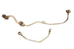 09 Yamaha Grizzly 700 4x4 EPS Engine Oil Lines YFM700F