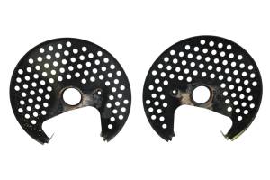 Honda - 01 Honda TRX300EX Front Brake Splash Guards Left & Right Sportrax 300 2x4 - Image 2