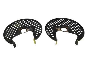 Honda - 01 Honda TRX300EX Front Brake Splash Guards Left & Right Sportrax 300 2x4 - Image 3
