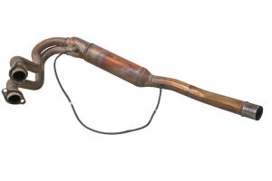 Kawasaki - 23 Kawasaki Ninja 400 Header Exhaust Head Pipe & Oxygen Sensor EX400 - Image 1