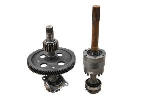 Polaris - 12 Polaris Ranger Crew 800 4x4 Transmission Bevel Gears Output Shaft - Image 3