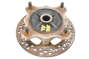 17 Kawasaki Mule Pro-DXT EPS LE Front Wheel Hub & Rotor Left Or Right KAF1000CH