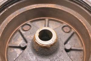 Kawasaki - 00 Kawasaki Bayou 220 2x4 Rear Brake Drum Assembly KLF220 - Image 6