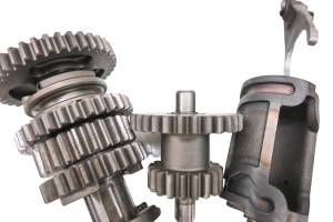 Yamaha - 98 Yamaha Grizzly 600 4x4 Transmission Shift Forks & Drum YFM600F - Image 3