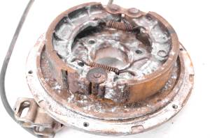 Kawasaki - 00 Kawasaki Prairie 300 2x4 Rear Brake Panel & Drum KVF300 - Image 4